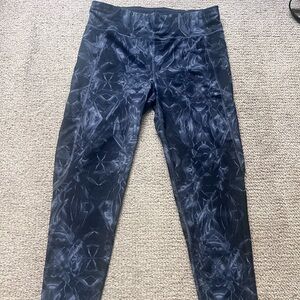 Sweaty Betty Abstract Patterned Zero Gravity Leggings- Size XL